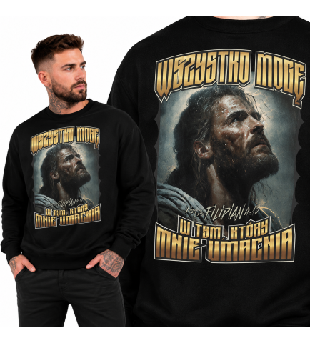 Bluza  Chrześcijańska  Wszystko mogę